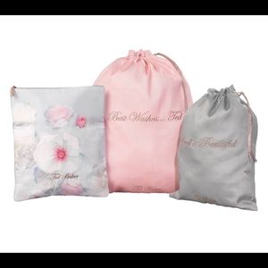 Ted Baker Floral 3-Piece Travel Storage Bag set
